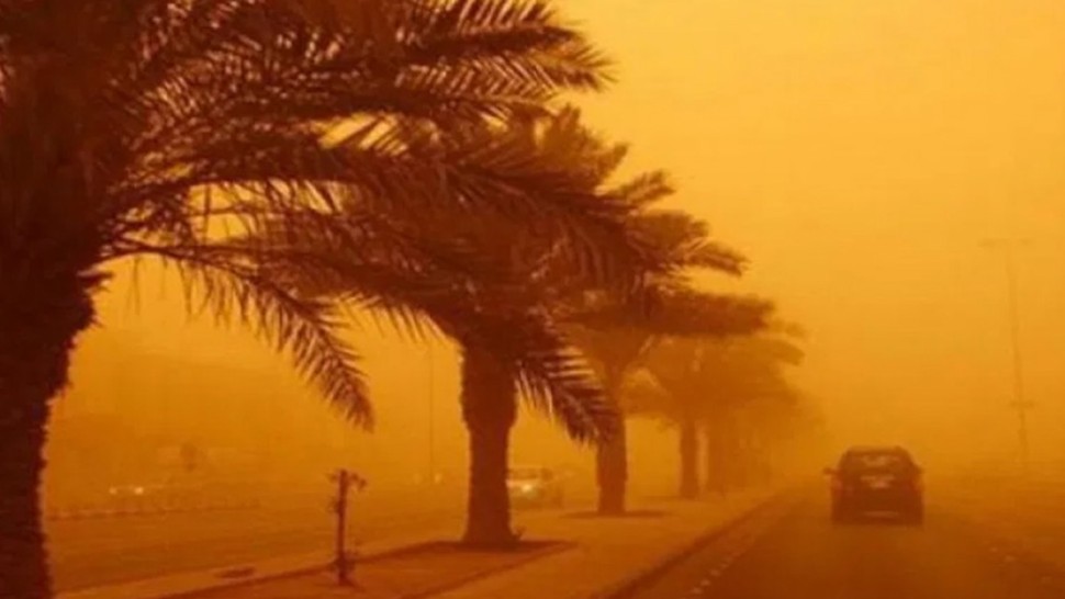عاصفة رملية