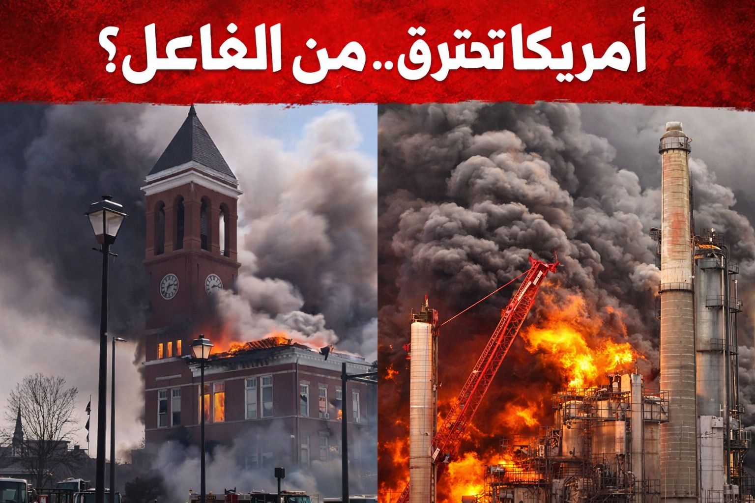 انفجار مصفاة في تكساس